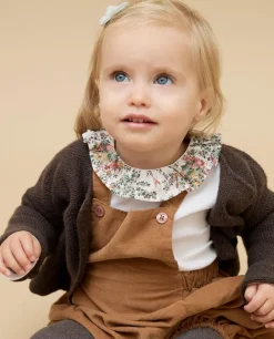 Acanthe Body blanc col volanté en tissu Liberty Miniature Wonderland anc/LibertyMiniatureWonderland Clearance