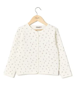 Acanthe Cardigan molletonné imprimé fleur impriméfleurs Discount