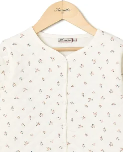 Acanthe Cardigan molletonné imprimé fleur impriméfleurs Discount