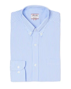 Acanthe Chemise col boutonné rayures bleu RayurebleuN20 Hot