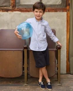 Acanthe Chemise manche longue oxford rayure ciel oxfordrayurecielN8 Clearance