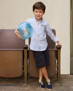 Acanthe Chemise manche longue oxford rayure ciel oxfordrayurecielN8 Clearance