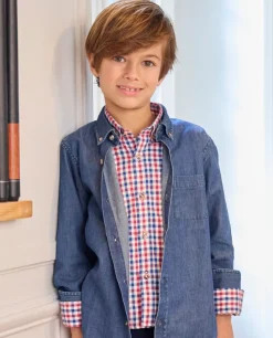 Acanthe Chemise manches longues Denim Discount