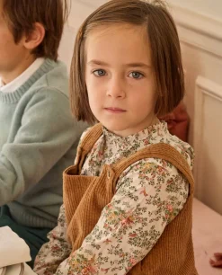 Acanthe Chemisier encolure ronde en tissu Liberty Miniature Wonderland LibertyMiniatureWonderland Sale