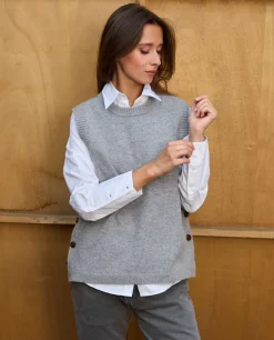 Acanthe Chemisier long poignet Blanc Cheap