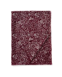 Acanthe Echarpe en laine imprimé indien impriméindien Flash Sale