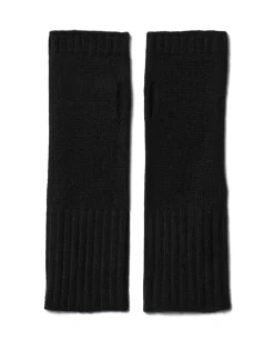 Acanthe Mitaines 100% cachemire Noir Flash Sale