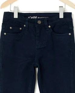 Acanthe Pantalon 5 poches coton strech garçon Marine Clearance