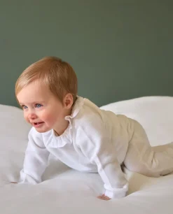 Acanthe Pull point mousse Blanc Online