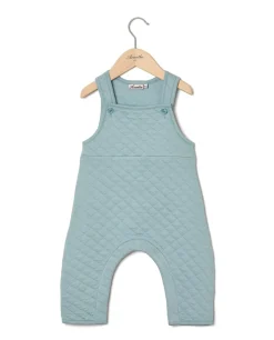 Acanthe Salopette molletonnée bleu vert bleuvert Discount