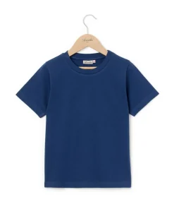 Acanthe Tee shirt col rond Marine New