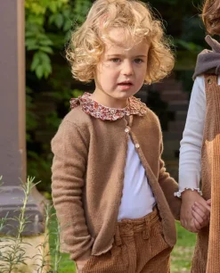 Acanthe T-shirt col rond en tissu Liberty Poppy Forest blanc/LibertyPoppyForest New